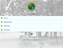 Tablet Screenshot of hamilton-township.org